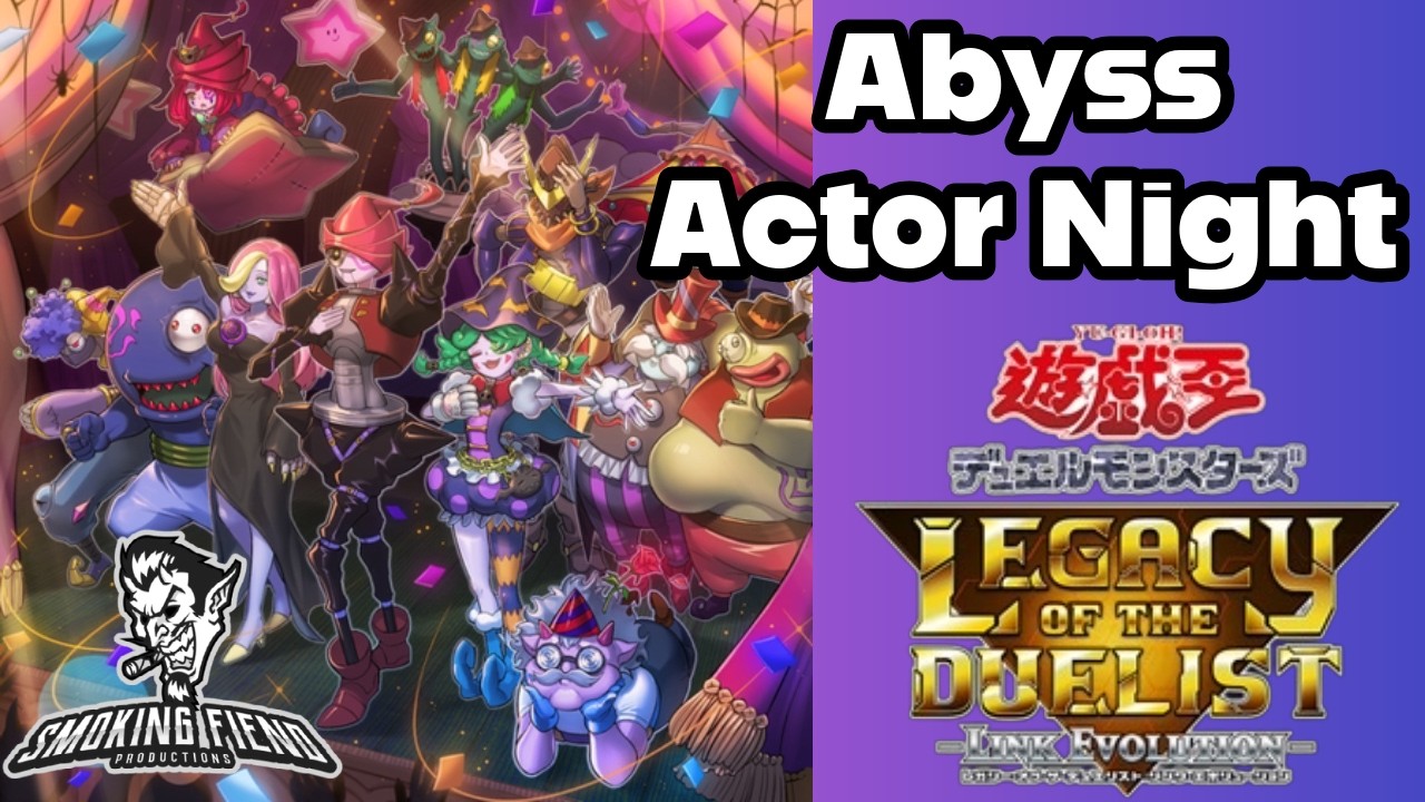 Abyss Actor Night #yugioh #yugiohdeckprofile #duellinks #yugiohcommunity