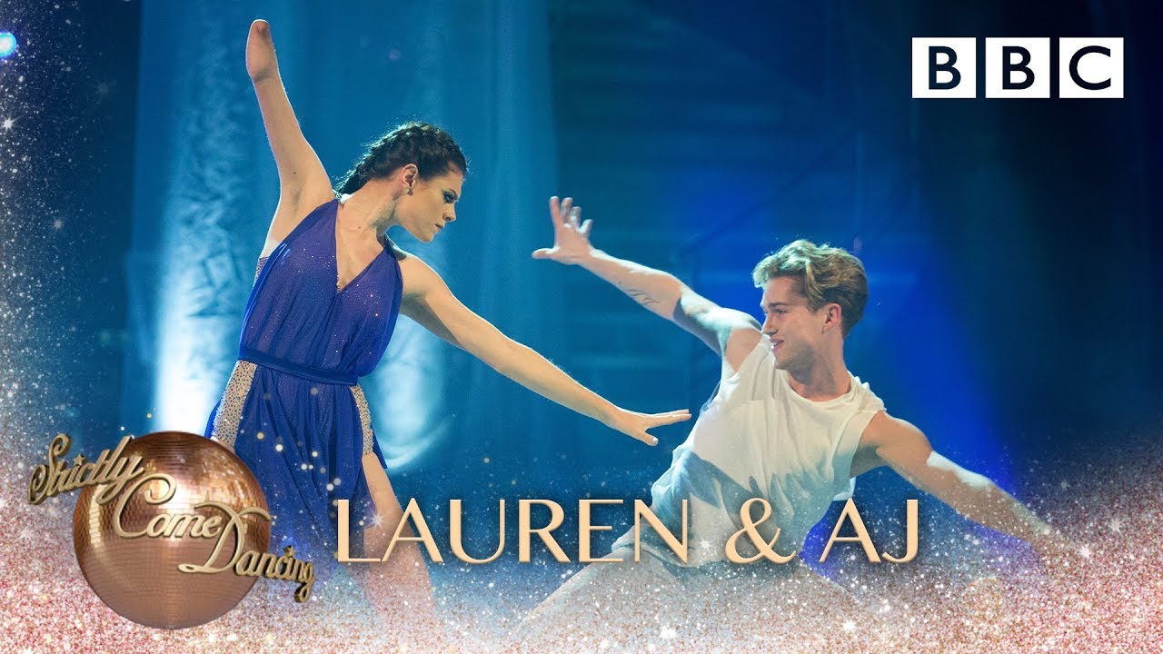 Lauren Steadman & AJ Pritchard Contemporary to Runnin&rsquo; (Lose It All) - BBC Strictly 2018