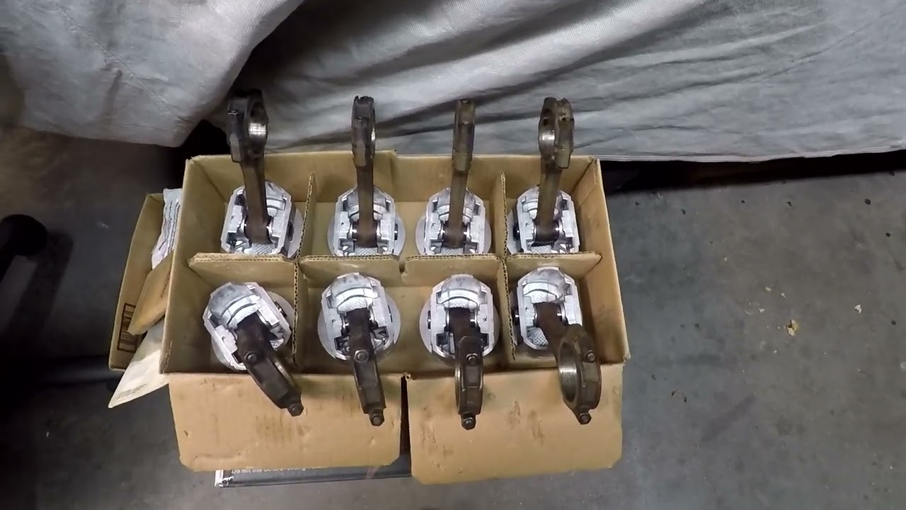 1968 Mustang 289, Rear seal and crank install