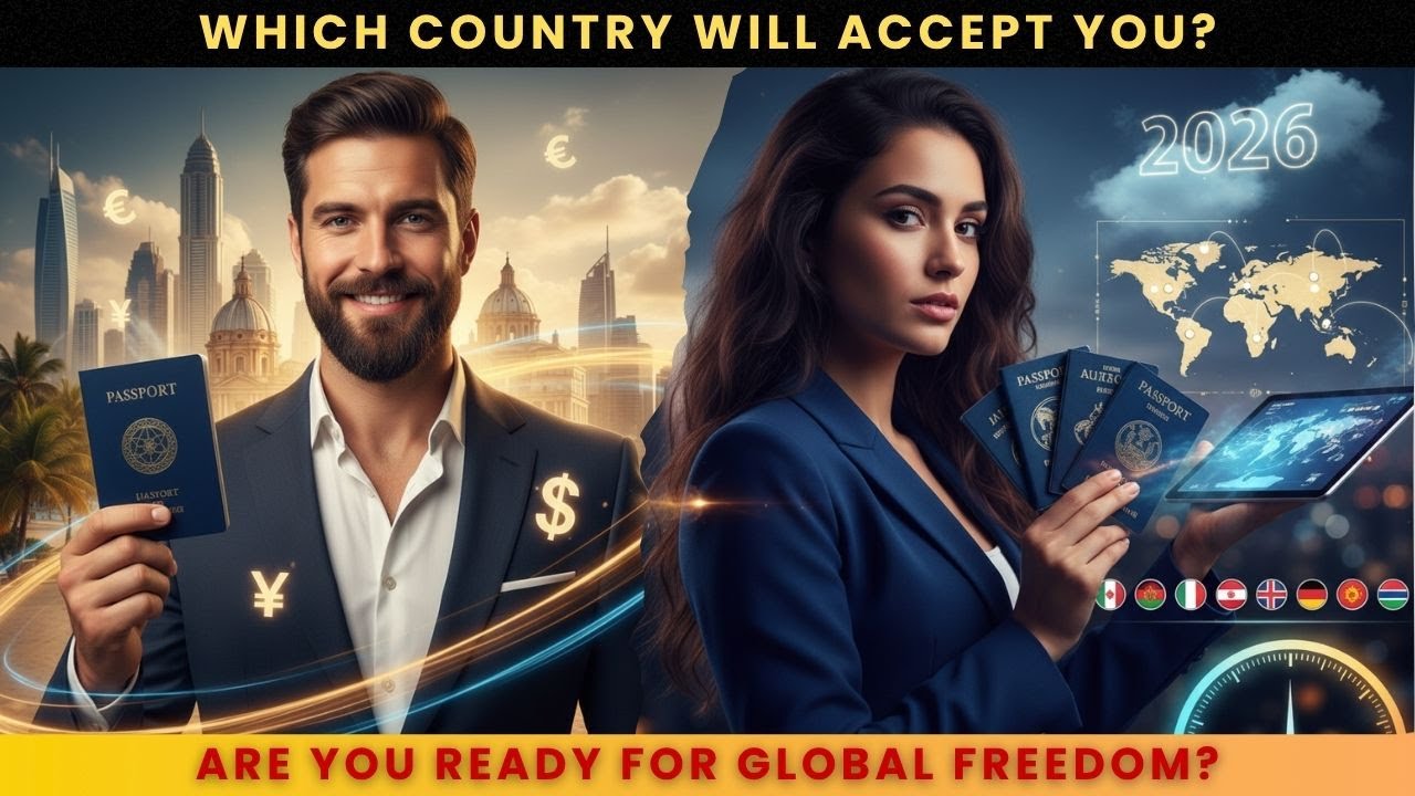 10 Countries You Can Get Citizenship FAST in 2026! 🌍 || New Passport in Months!