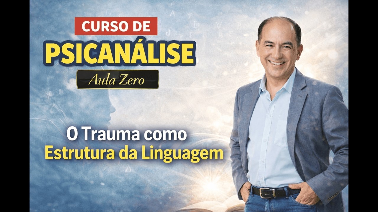 Percurso Psicanalítico Freudiano - Aula Zero. O Trauma como Estrutura da Linguagem. Ser Psicanalista