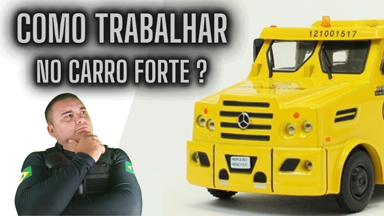 SEGREDO de Como trabalhar no CARRO FORTE. (TRANSPORTE DE VALORES)