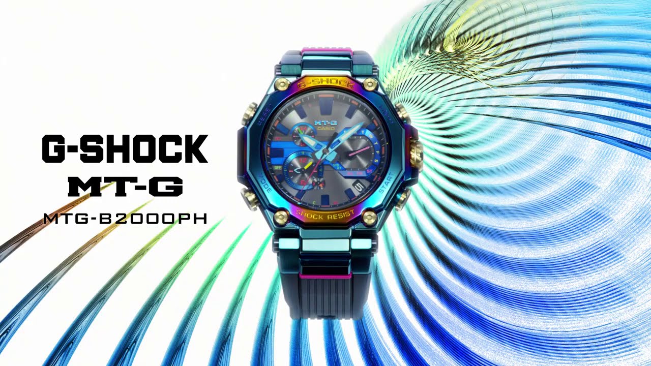 G-Shock Blue Phoenix MTG-B2000PH-2A | Official Video | Casio