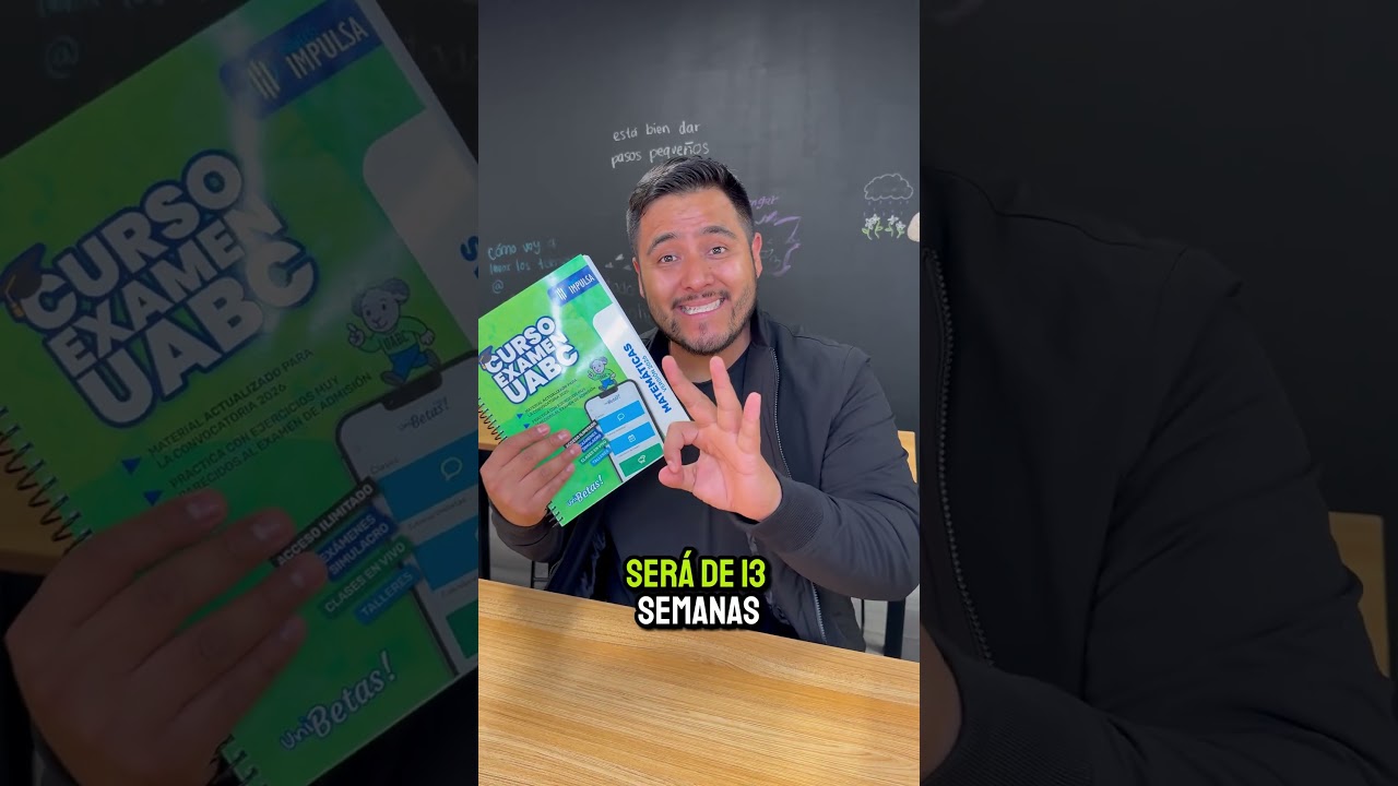 Curso examen UABC 2026: clases presenciales y simulacros tipo examen