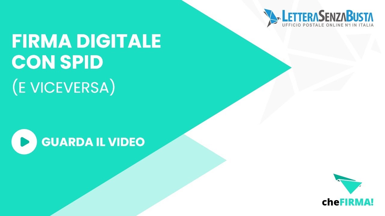 Firma Digitale con SPID: come si fa ad attivarla gratuitamente in 5 secondi