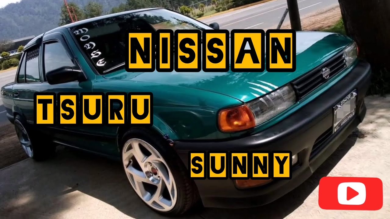 Nissan tsuru, sunny, lucino, b13, sentra/reseña de su historia por México.