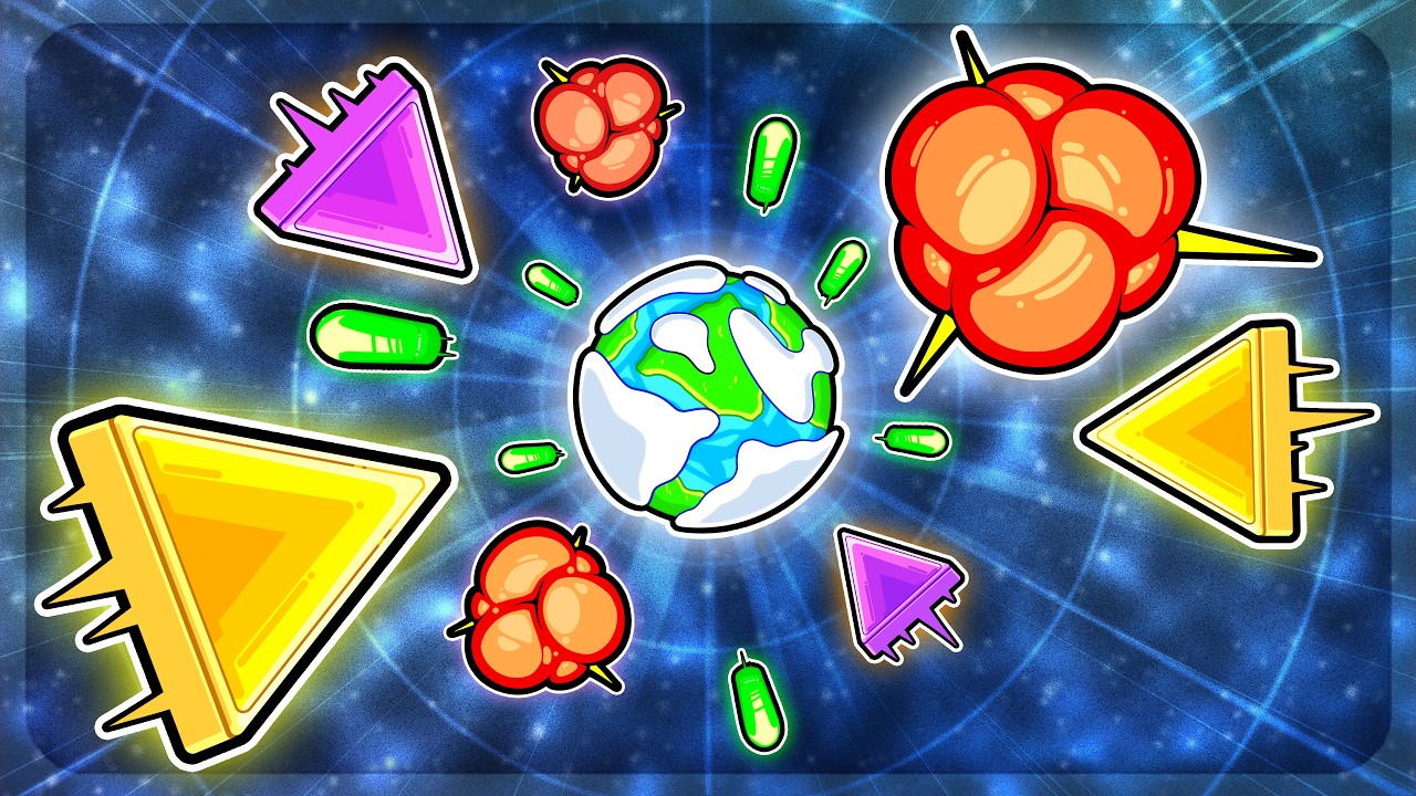 This Planet Blows Up Endless Triangles
