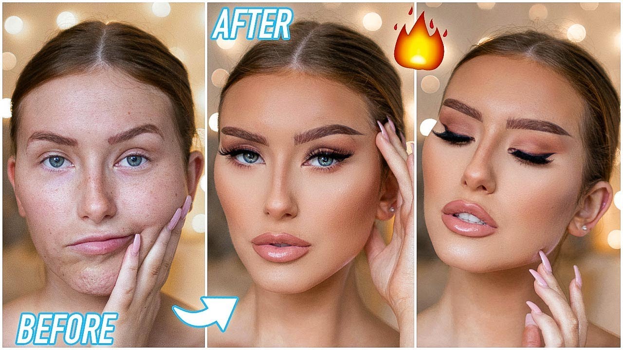 EVERYDAY WINTER GLAM! MY EASY 30 MINUTE MAKEUP ROUTINE 2019 | Hannah Renée