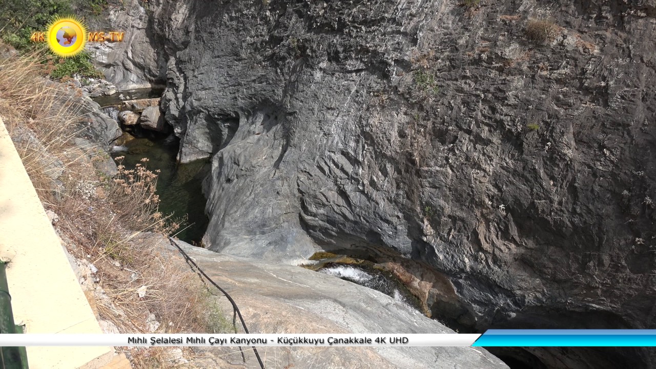 Mıhlı Şelalesi Mıhlı Çayı Kanyonu - Küçükkuyu Çanakkale 4K UHD