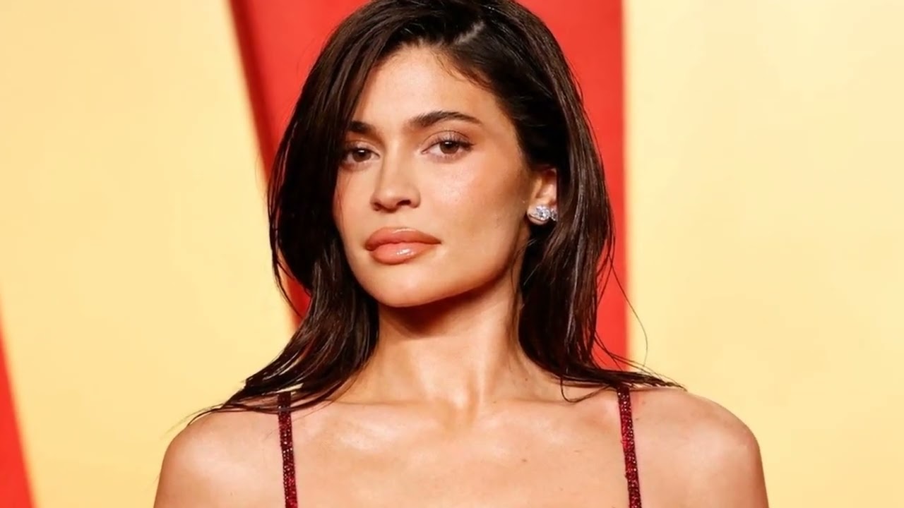Kylie Jenner wows in red hot latex dress