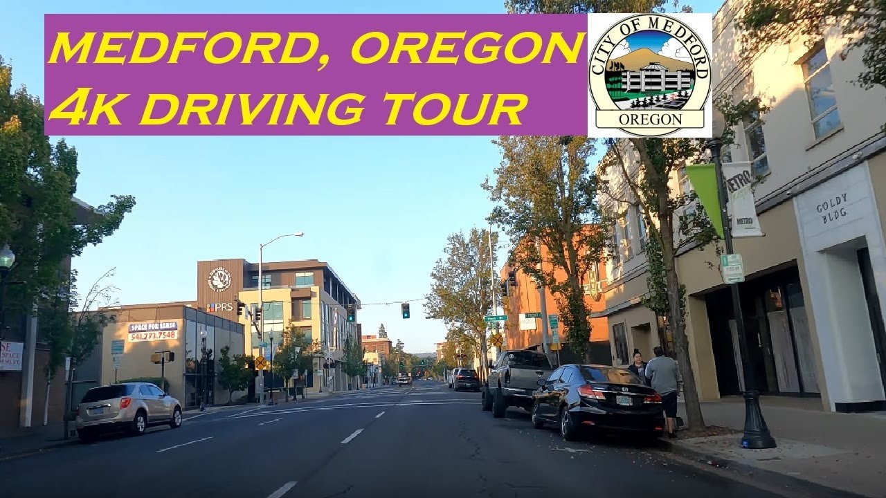 Medford, Oregon | 4k Driving Tour