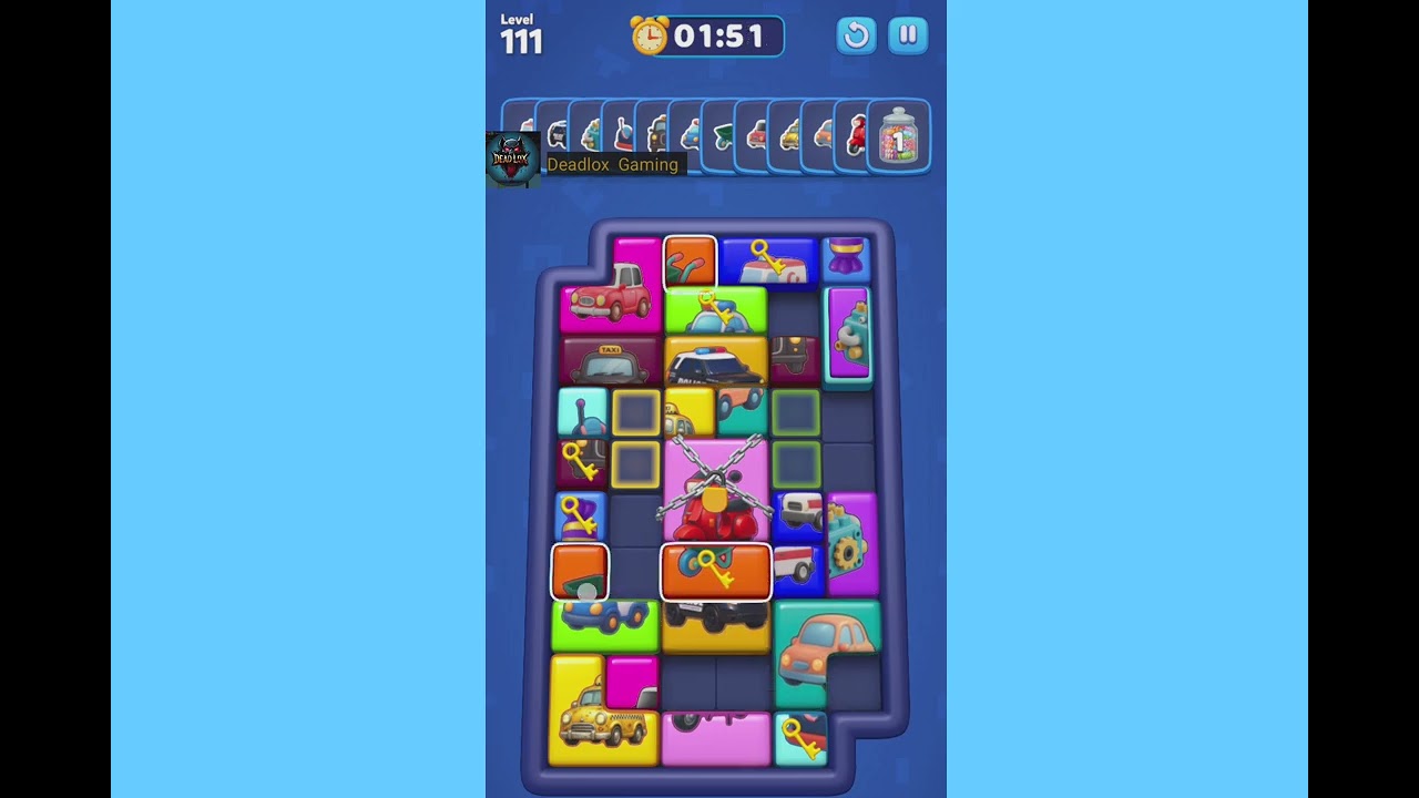 Picture Block Jam Level 111. Walkthrough Gameplay