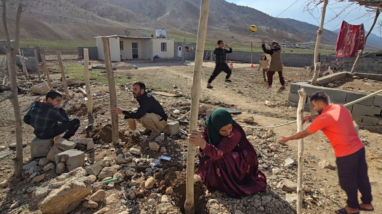 DIY Security Fence: Iman's Family Builds for Protection