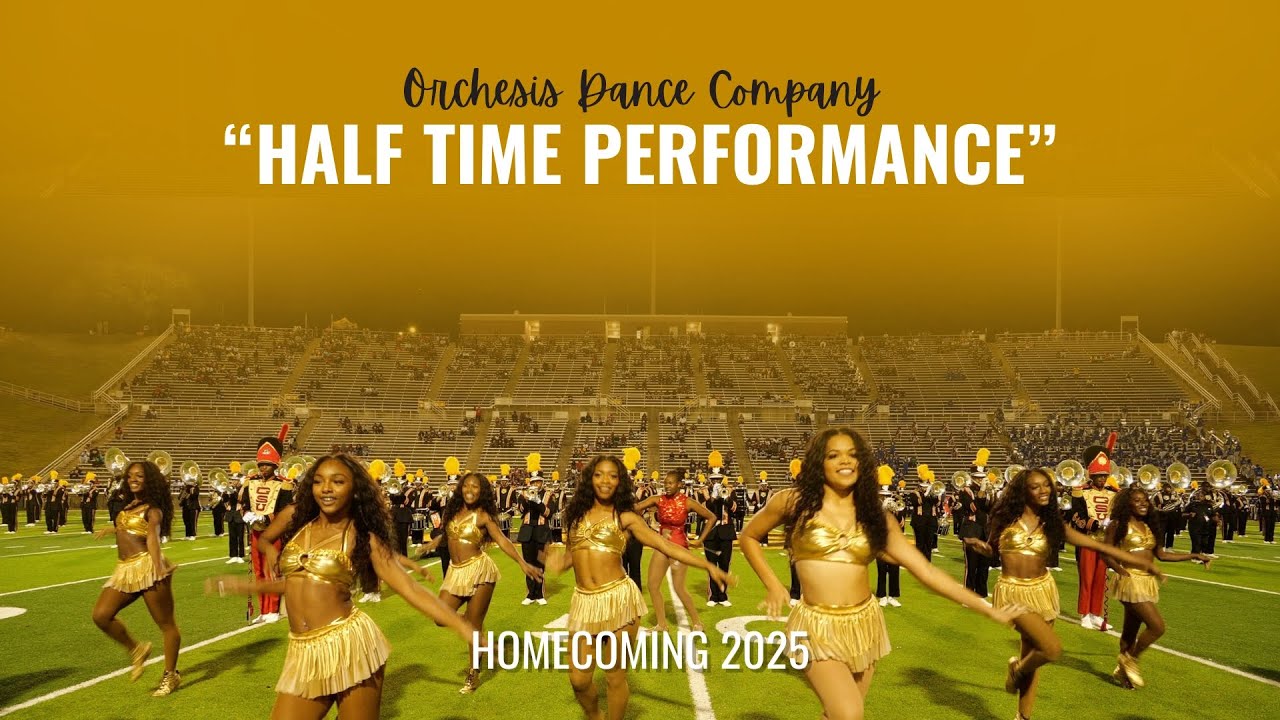 Orchesis Dance Company | 2025 Homecoming Halftime Performance 💛🖤❤️