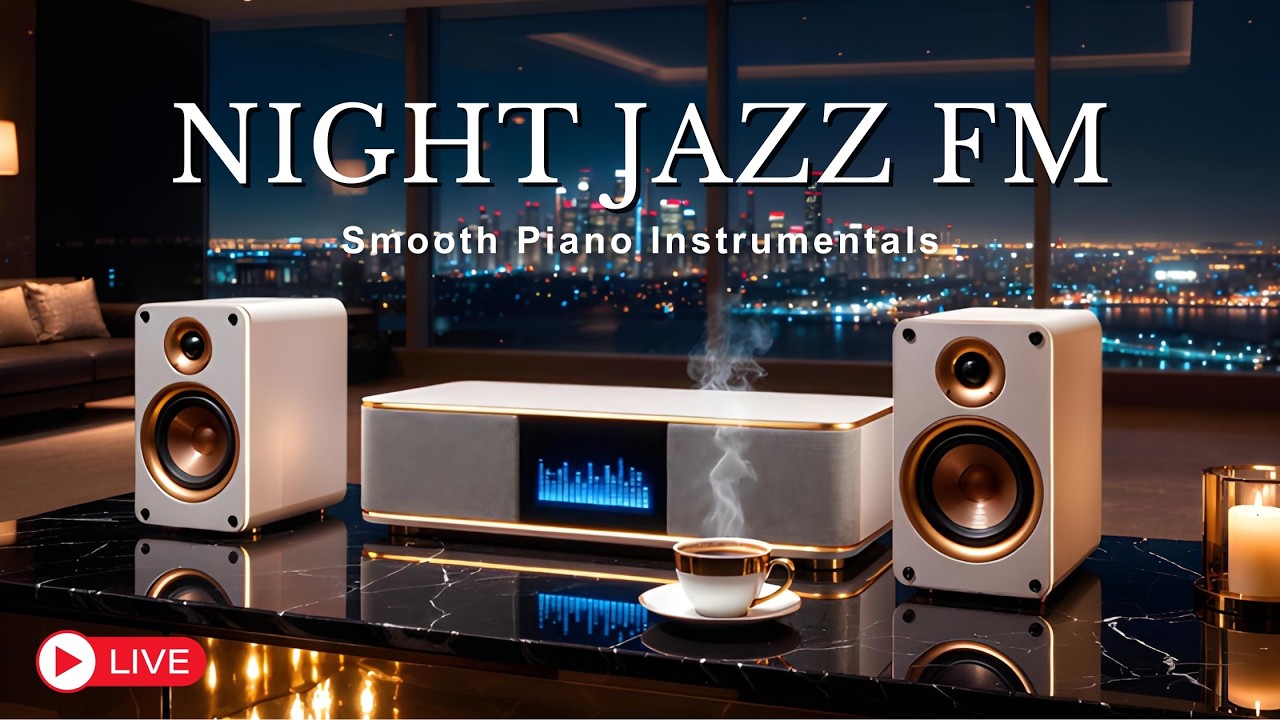 🎷 Luxury Penthouse Jazz • Elegant Smooth Saxophone for a Sophisticated Night.