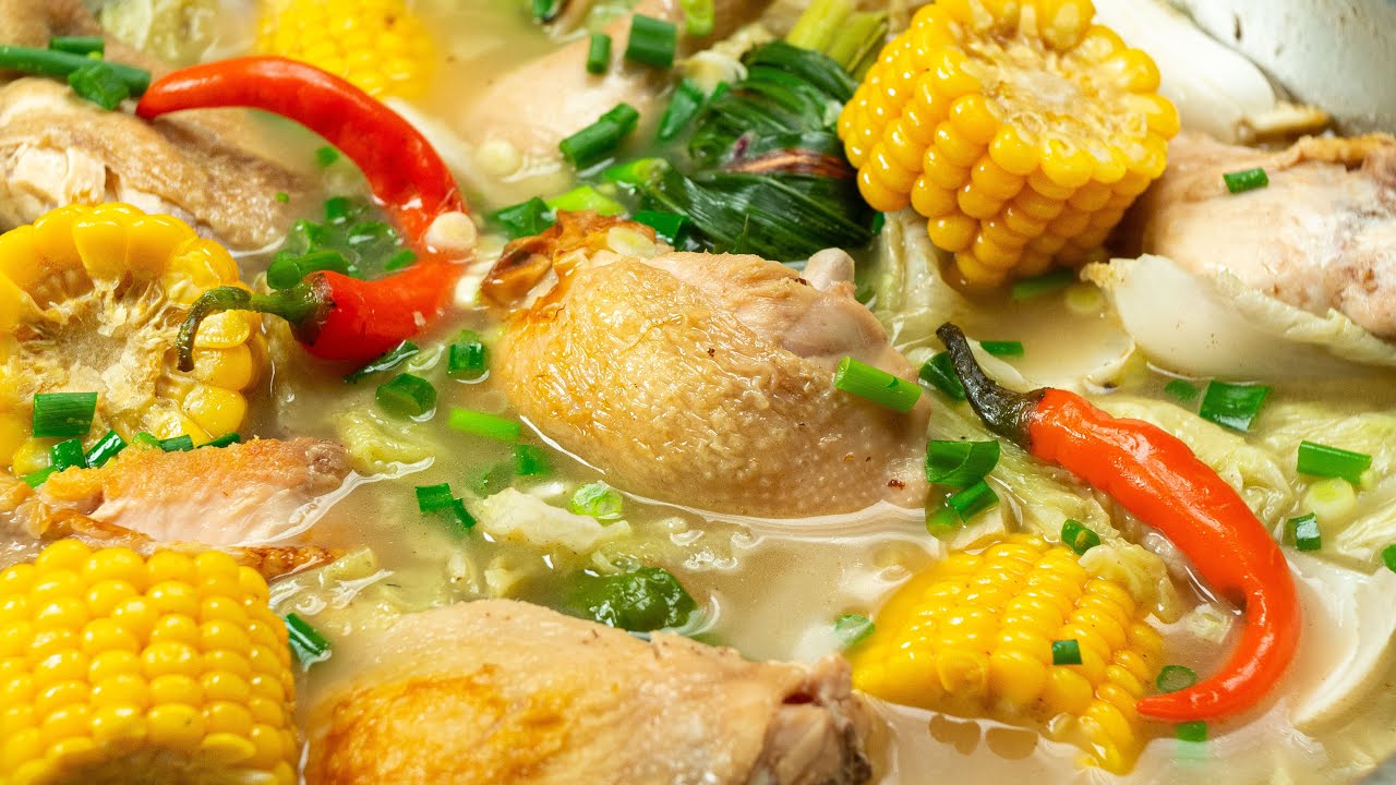 Mahal ang Karneng Baka? MANOK ang isahog mo! Chicken Soup Bulalo Style