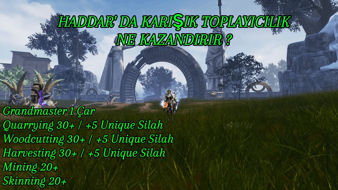 Haddar' da Karışık Toplayıcılık Ne Kazandırır ? / 3 Adet 30+ 2 Adet 20+ Üzeri GM1 Çar ile Denedik.