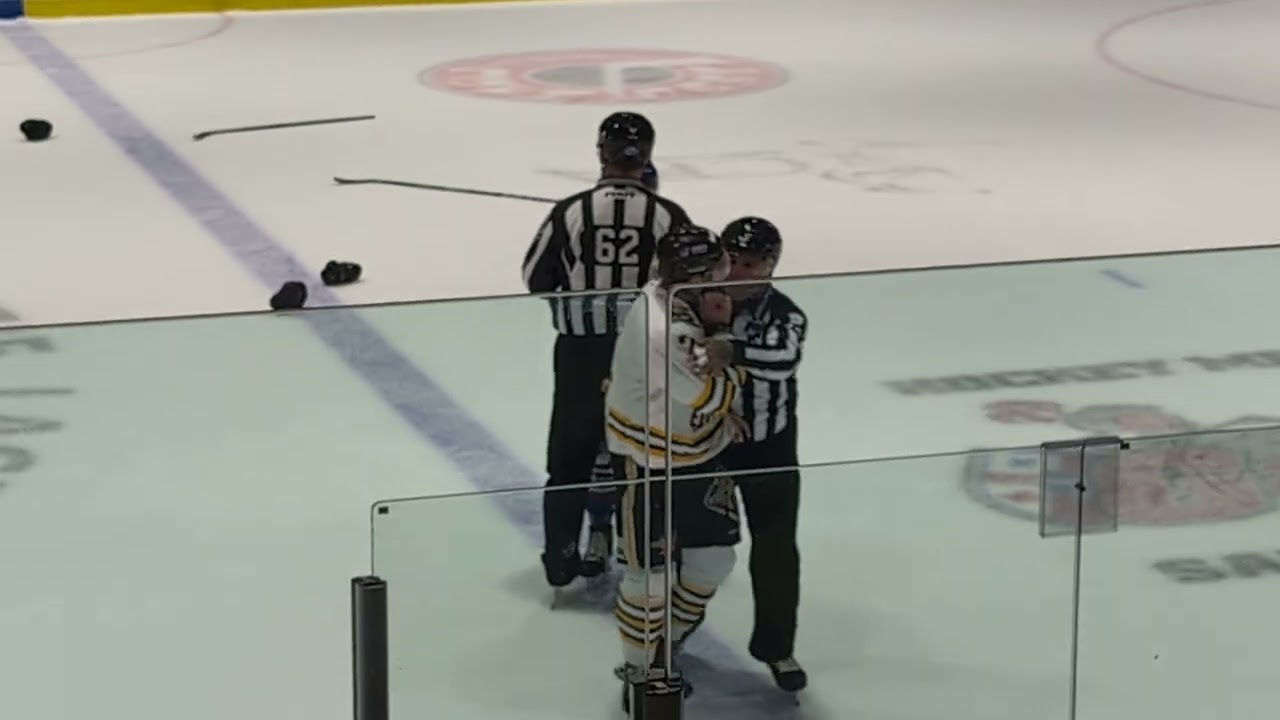 Marc-&Eacute;ric Bourque vs Dylan Labb&eacute; || LNAH || 031025