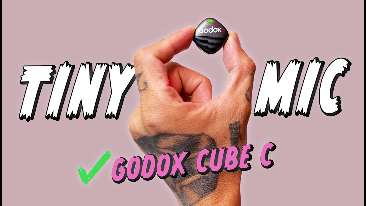 GODOX Cube-C Comb Kit2 Wireless Lavalier Microphone for Camera