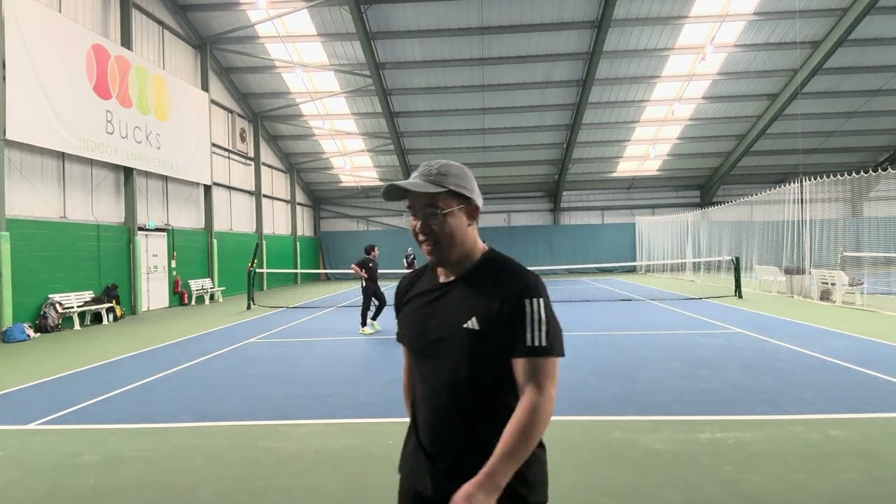 Edwin/Kevin vs Chris/ Joseph @ Bucks Tennis Centre   1st set (6-4)  16/01/26
