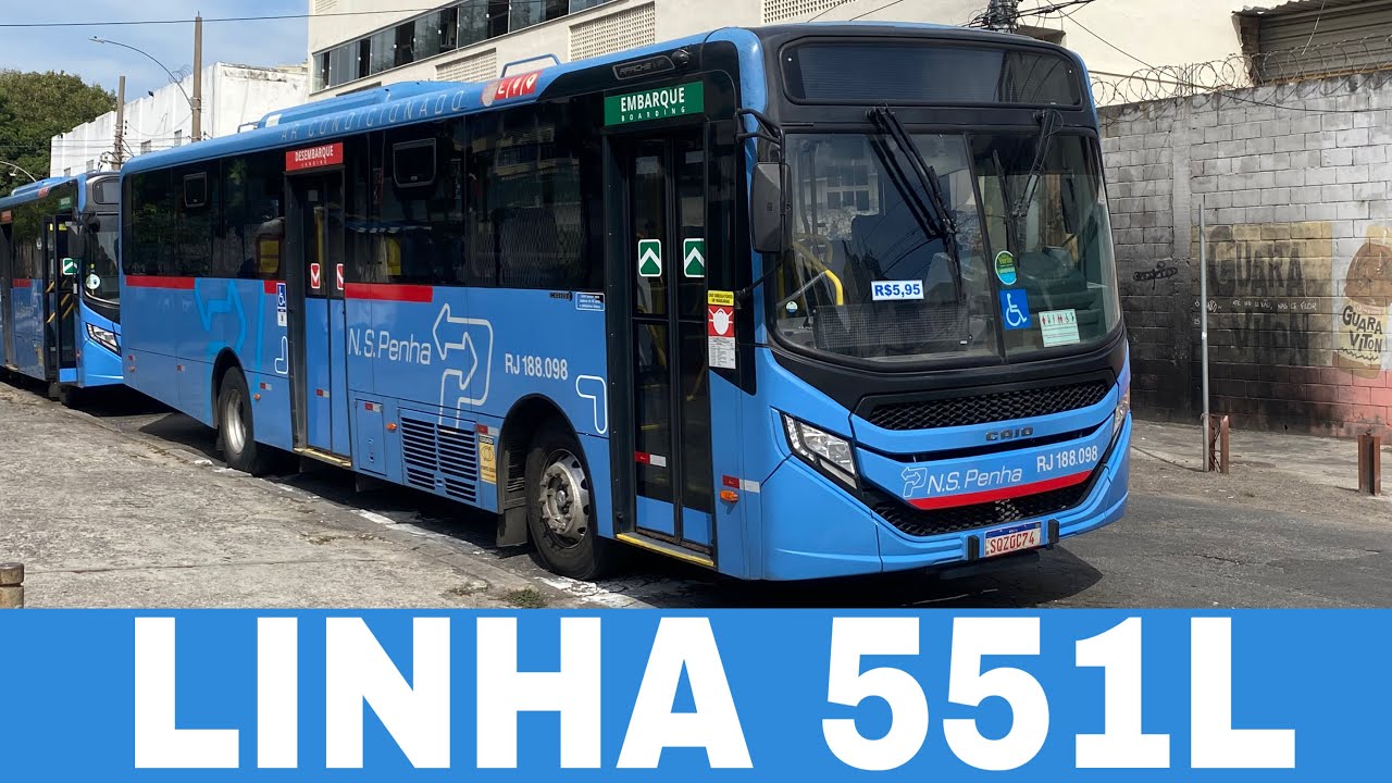 551L Penha X Nova Iguaçu - Linhas de Ônibus - #37