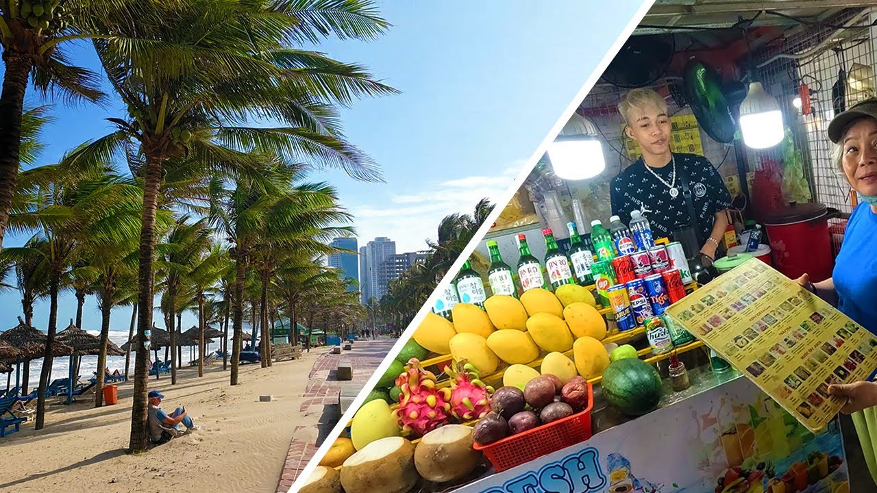 First Time Trying Street Food, Da Nang Vlog | Ba Na Hills, Marble Mountains 🇻🇳