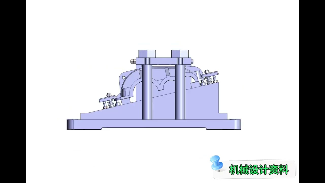 机械设计资料 上箱体钻孔夹具（CAD图+SW三维）（ID2215071）图纸资料