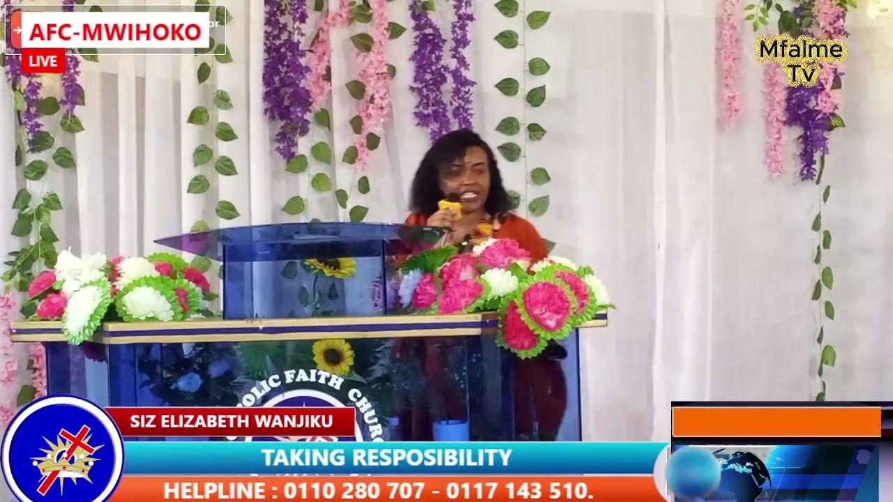 TAKING RESPONSIBILITY WITH SIZ ELIZABETH WANJIKU