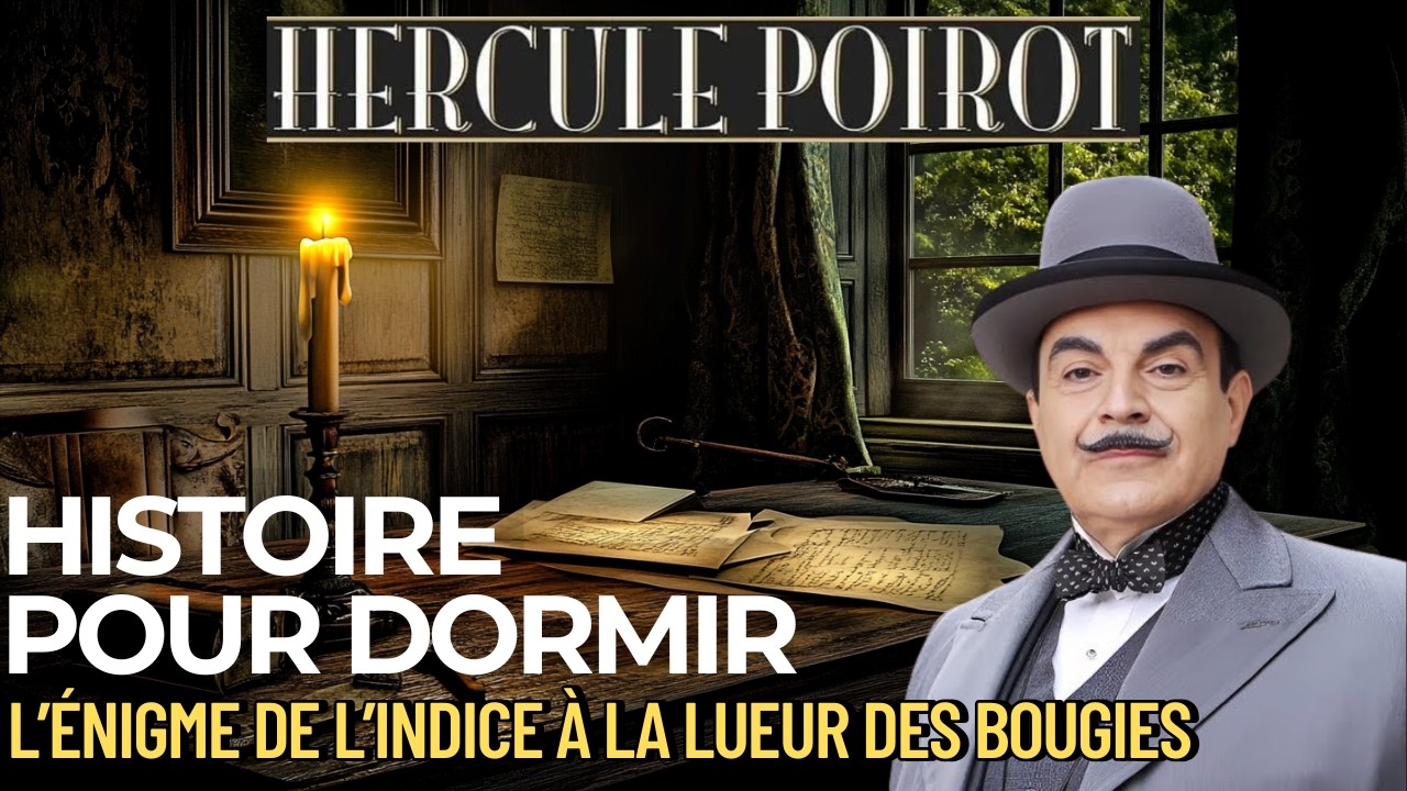 Hercule Poirot et L’Énigme de l’Indice à la Lueur des Bougies | Une histoire d’Agatha Christie