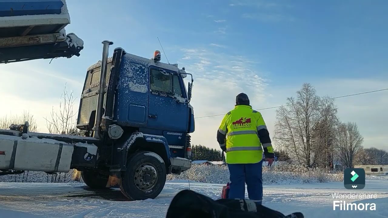 Talvi yllätti laiskan. Timco 2000i pelastaako????