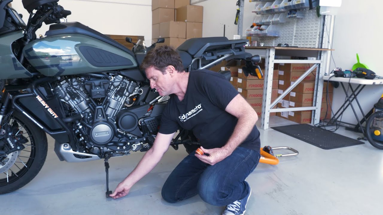 Dynamoto Movable Motorcycle Stands - Harley-Davidson Pan America