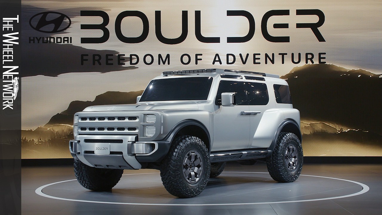 Hyundai Boulder Concept Reveal &ndash; The Korean Jeep Wrangler! | NYIAS 2026