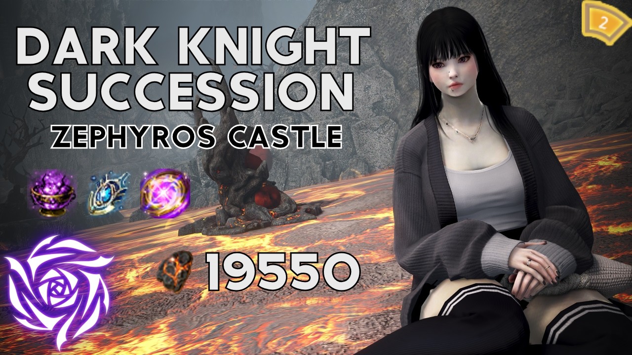 BDO | Dark Knight Succession | Zephyros Castle | 19550/hr | LV2
