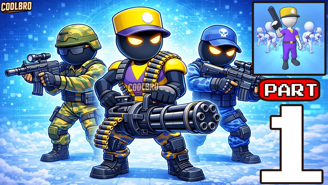 Army War Camp Battle Game Part 1 - Gameplay Walkthrough Android,iOS