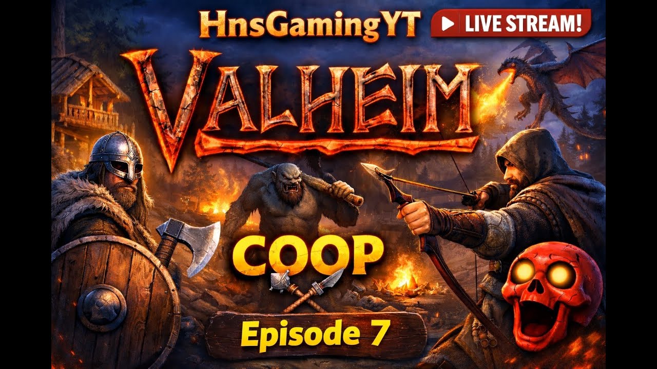 🔴 LIVE VALHEIM COOP INDONESIA 🇮🇩 | Episode 7 – Viking Survival Adventure HARD MODE
