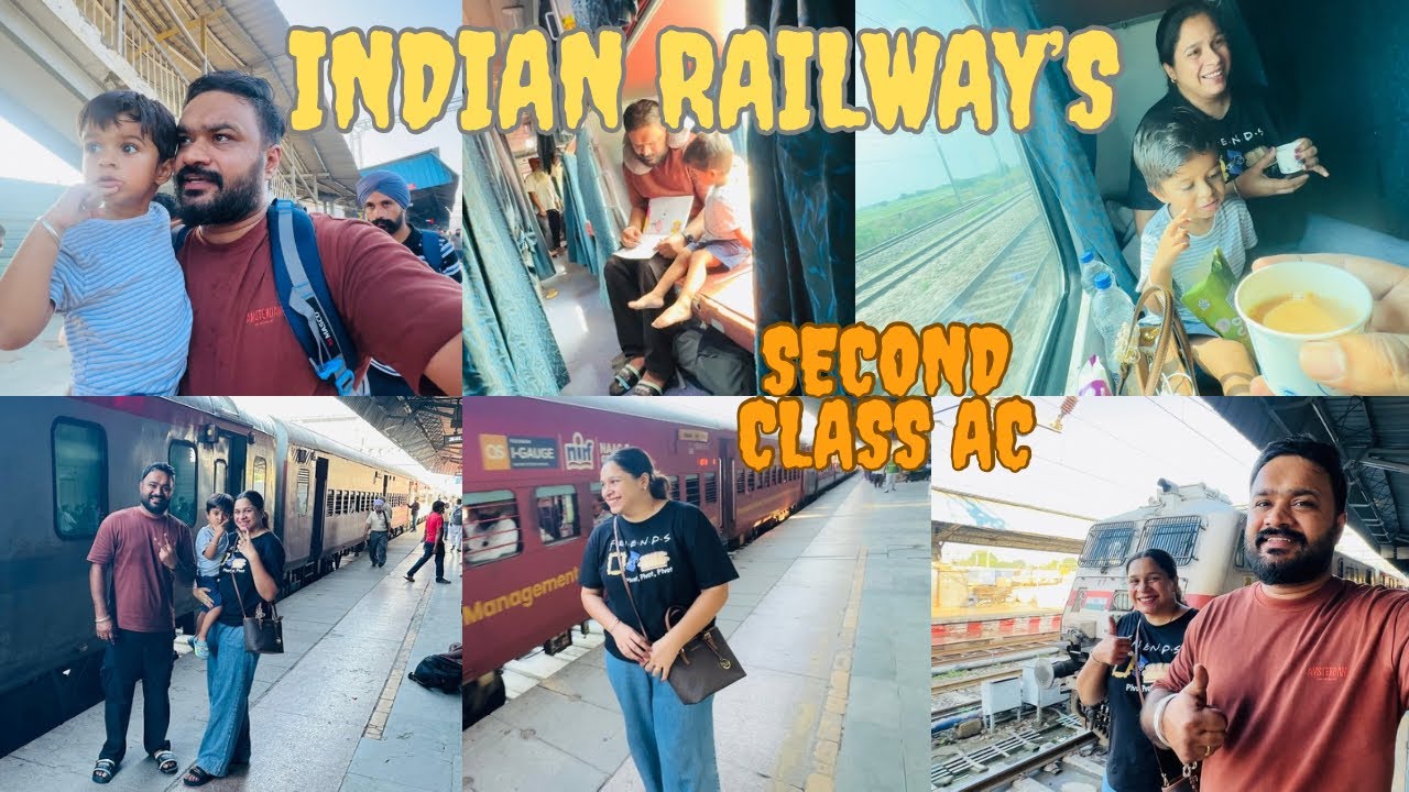First Time in Train | Kime Reha experience | Punjab To Hazur Sabib Nanded by Train  | Pinder Pawan