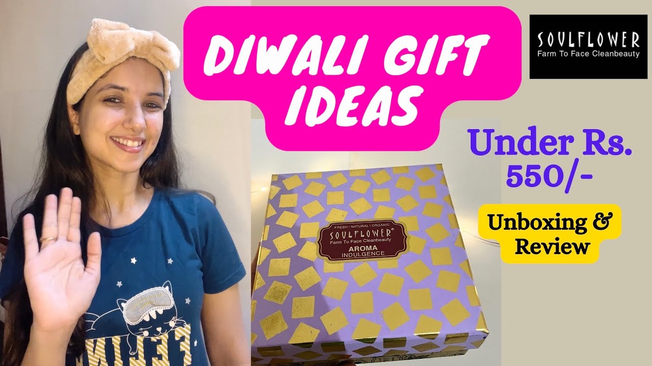 Diwali Gift Ideas 2024 | Soulflower Aroma Indulgence Trial Hamper | Gifts for Festive Season