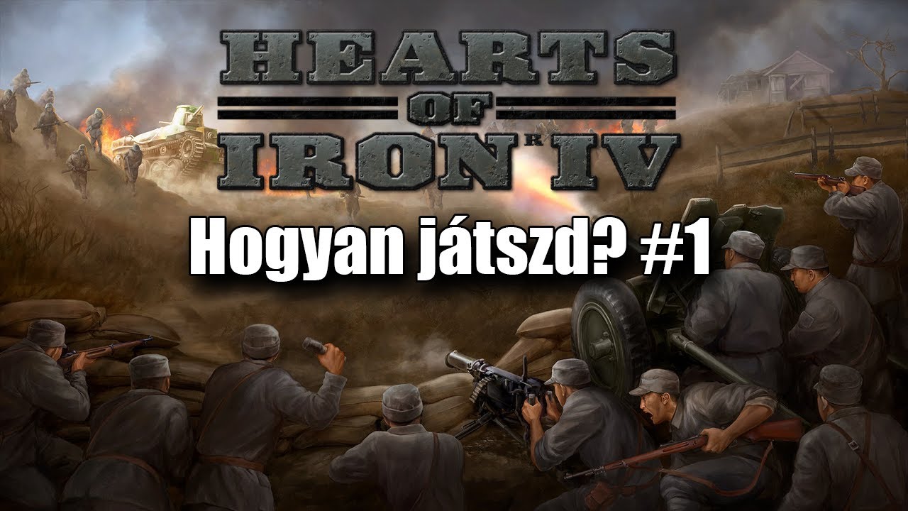Hearts of Iron 4 - Hogyan j&aacute;tszd? - Alapszintű tutorial kezdőknek #1 - Hud gombok