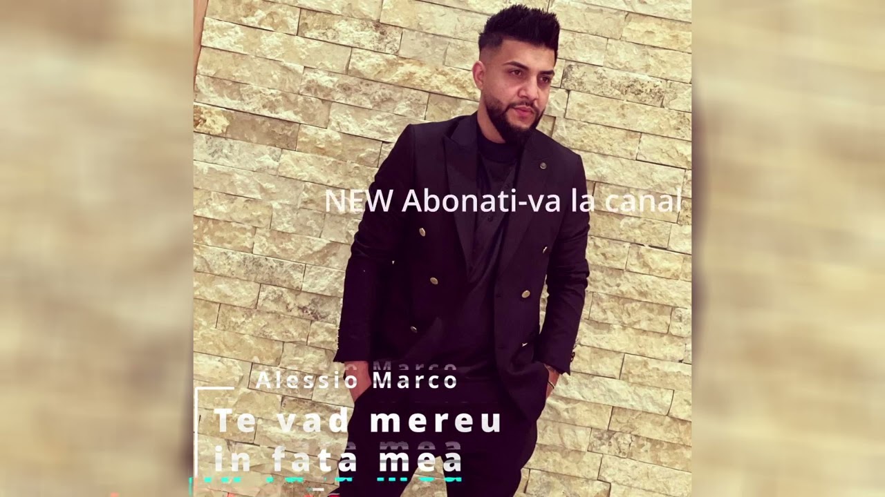 Alesio Marco ❌  Te vad mereu in fata mea ( Official Video )  2023 💓
