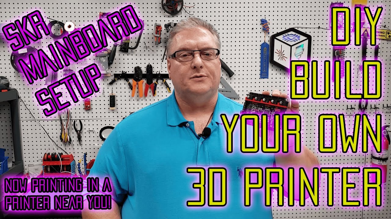 Build Your Own DIY 3D Printer - SKR Mainboard Setup