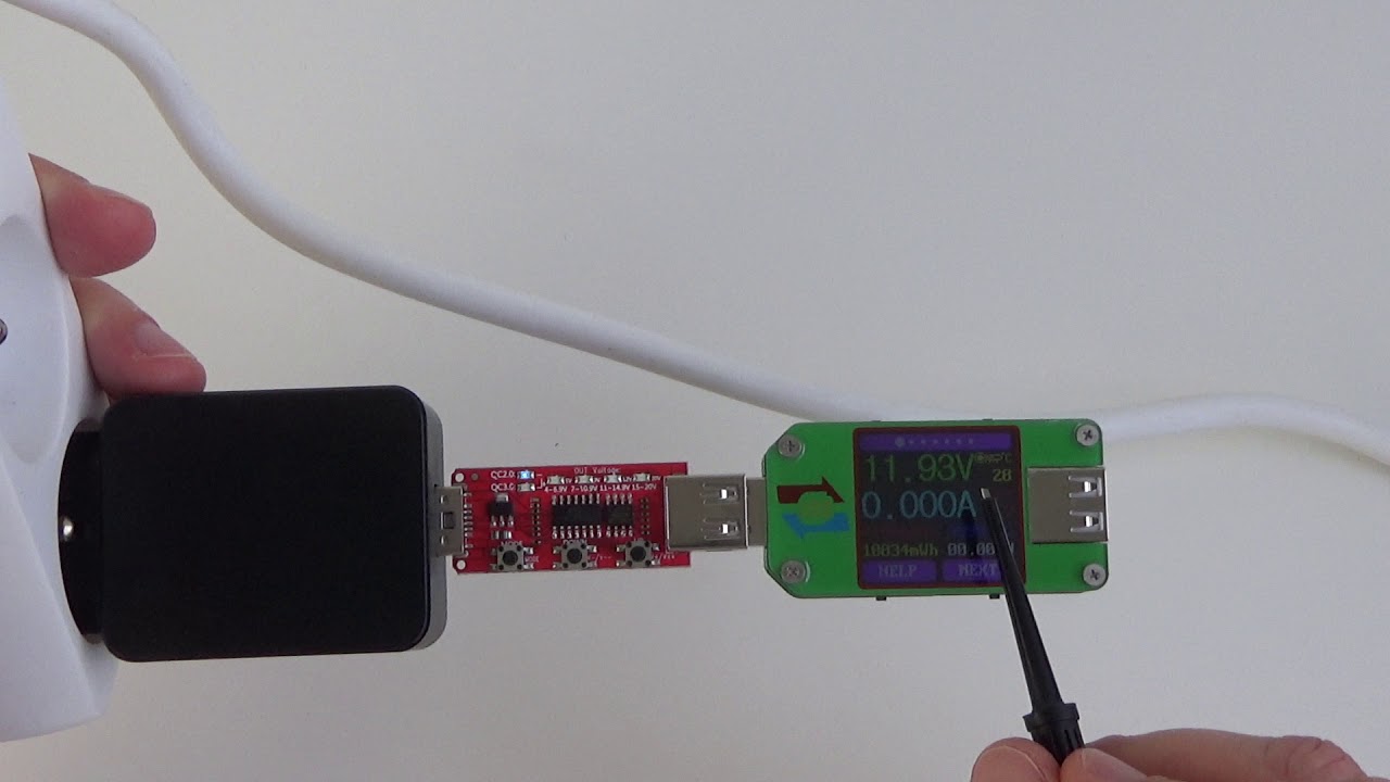 Wyzwalacz - tester dla ładowarek USB QC2.0/3.0