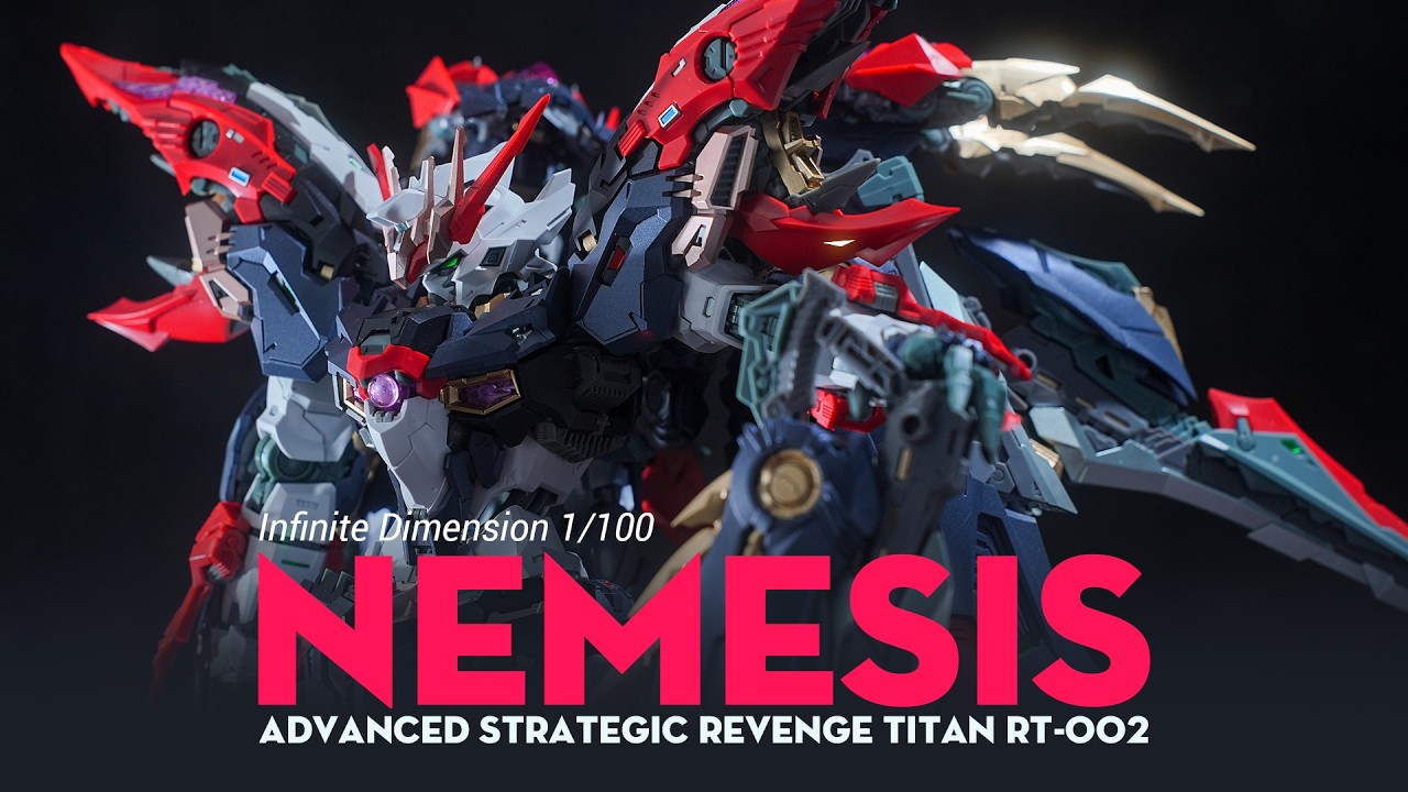Infinite Dimension 1/100 Advanced Strategic Revenge Titan RT-002 Nemesis Model Kit