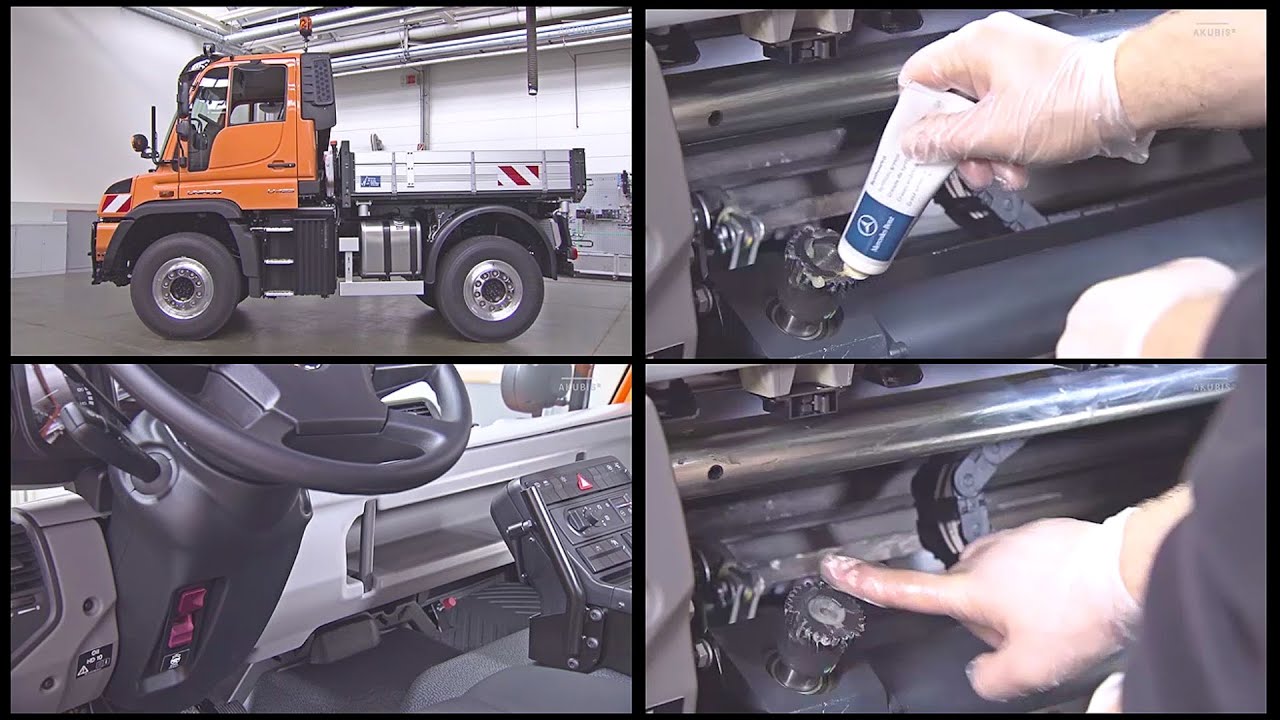 Step-By-Step Guide To Maintaining The Transferable Steering on Your Mercedes Unimog (W405)