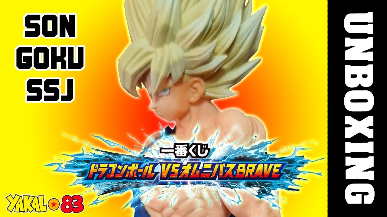 SON GOKU SSJ - DRAGON BALL VS OMNIBUS BRAVE - ICHIBAN KUJI - MASTERLISE - UNBOXING