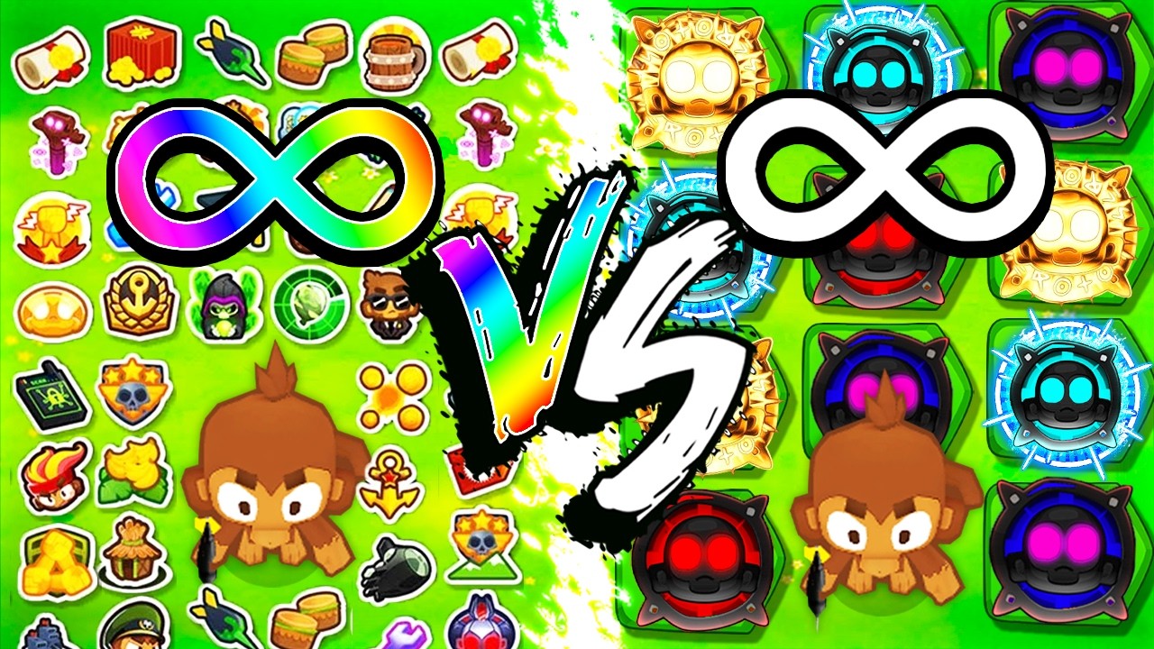 Infinite Buffs VS Unlimited Upgrades! (BTD 6)