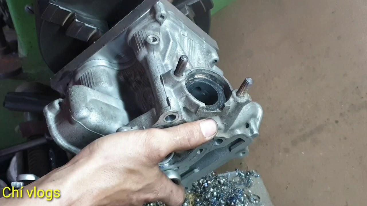 Quá trình chế gá dớt đầu class Exciter