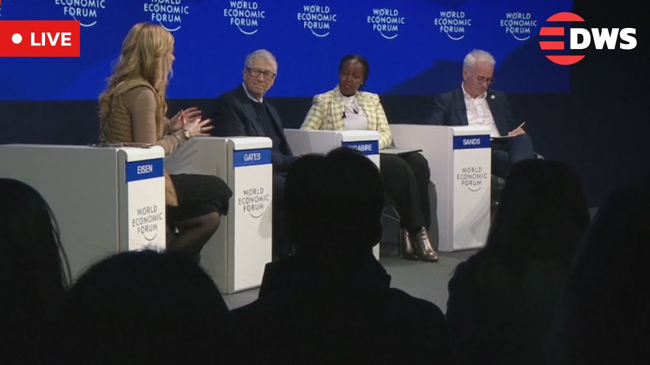 LIVE: WEF 2026 Panel on Healthcare Featuring Bill Gates, Paula Ingabire, and Peter Sands | AF1Z