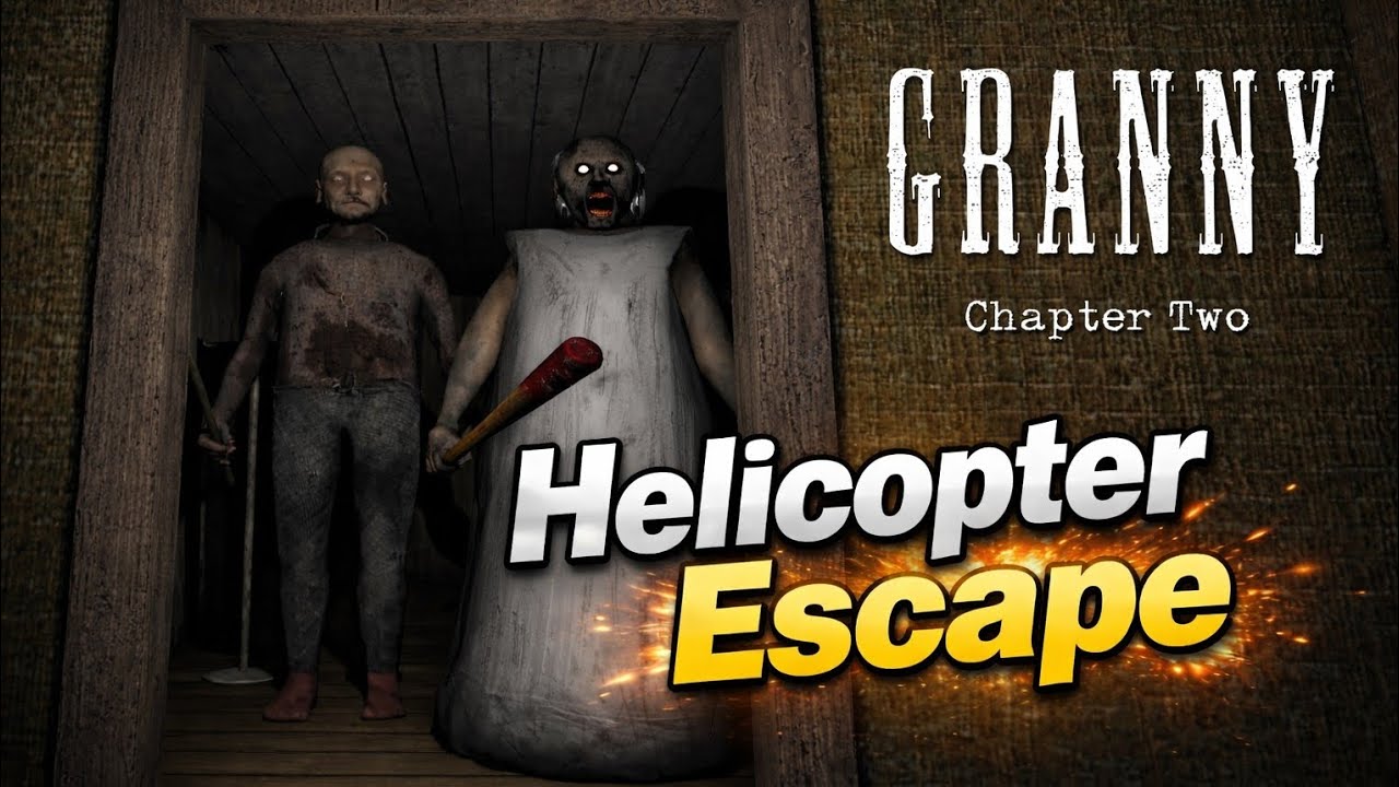 Helicopter Escape – Granny CH-2 Gameplay | No Commentary