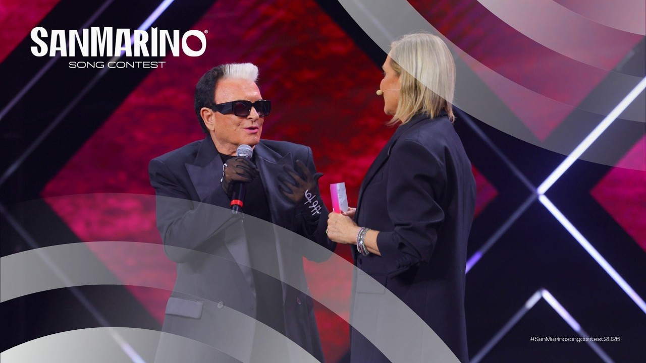 Cristiano Malgioglio riceve il Premio alla Carriera - San Marino Song Contest