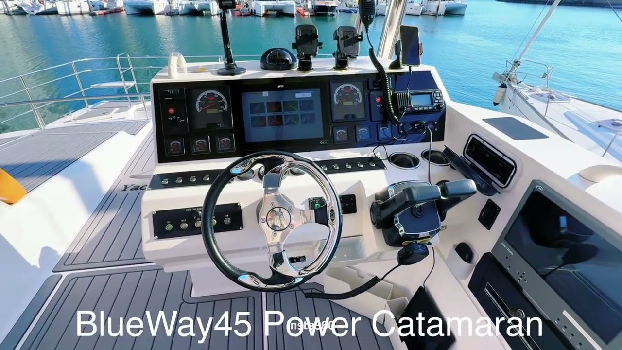 BlueWay45 Power Catamaran